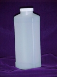 HDPE Bottle Rect., 32 oz / 1 L