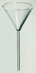 Funnel Pyrex, long stem, 100mm