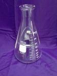 Flask, Erlenmeyer, Pyrex, 1000ml