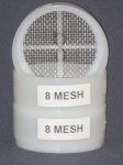 #008 Mesh, 4" Sieve 