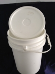 Plastic Pail, 20L with Lid