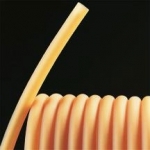 Rubber Tubing, Amber Natural Rubber, Laytex 1/8"ID / 3/32" (5/16") OD/ Ft.