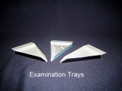 Tray, Examination, Triangular Shape